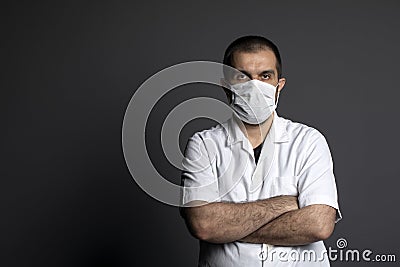 Doctor with mask Stock Photo