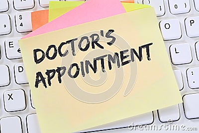 Doctor`s medical appointment doctor medicine ill illness healthy Stock Photo