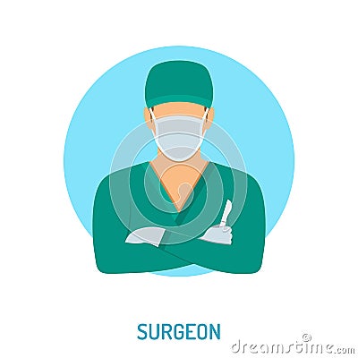 Doctor surgeon concept Vector Illustration