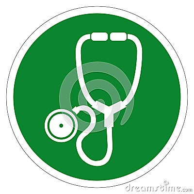 Doctor Symbol Sign, Vector Illustration, Isolate On White Background Label. EPS10 Vector Illustration