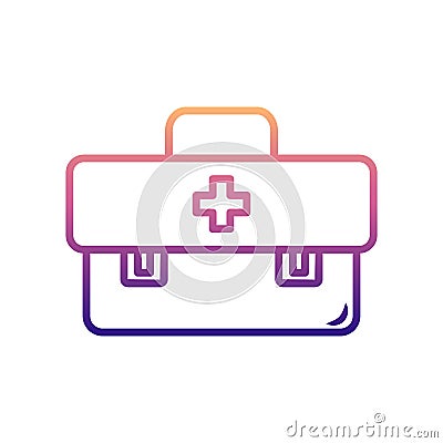 doctor toolkit nolan icon. Simple thin line, outline vector of Hospital icons for ui and ux, website or mobile application Stock Photo