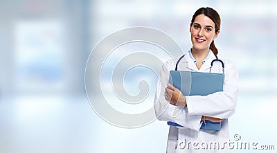 Doctor woman. Stock Photo