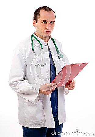 Doctor at work Stock Photo