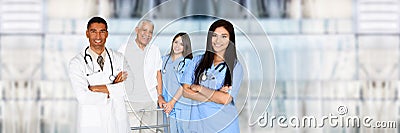 Doctors and Nurses Stock Photo