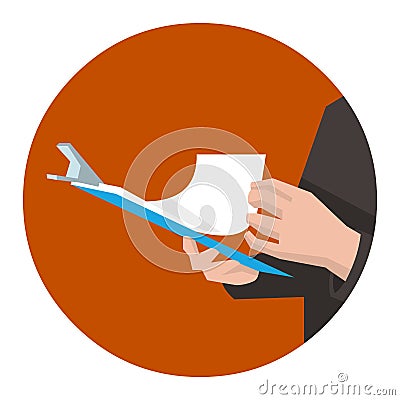 Document check for quality control Vector Illustration