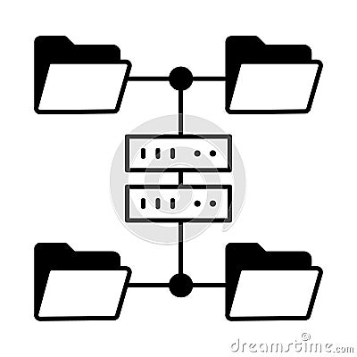 Document Glyph Style vector icon which can easily modify or edit Vector Illustration