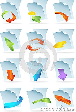 Document Icons Vector Illustration