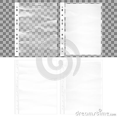 Document protector. EPS 10 Vector Illustration