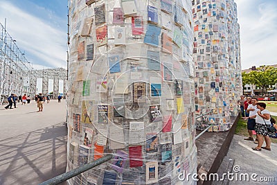 The `Documenta` in Kasse Editorial Stock Photo