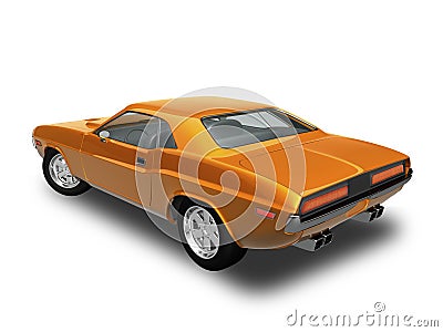 Dodge Challenger 3 Stock Photo