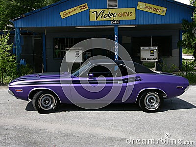 1971 Dodge Challenger R/T Editorial Stock Photo