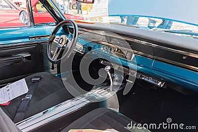 Dodge Dart GT Sport interior on display Editorial Stock Photo