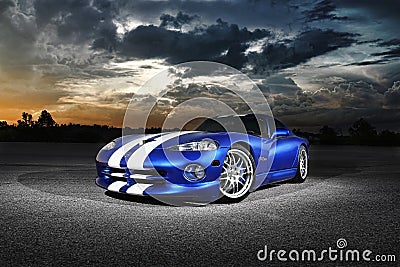 Dodge Viper GTS Editorial Stock Photo