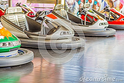 Dodgems Stock Photo