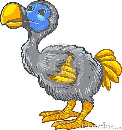 Dodo Bird Vector Illustration