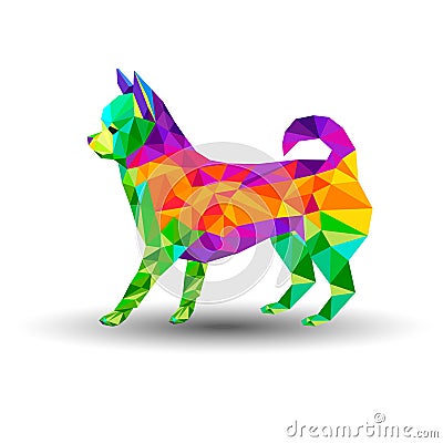 Dog chihuahua vector cartoon illustration puppy Vector Illustration