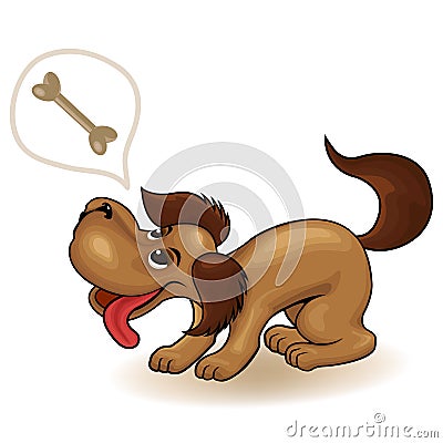 Dog. Vector Illustration