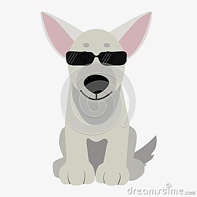 Dog illustration Cartoon Illustration