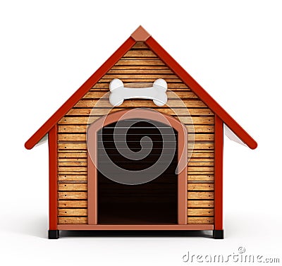 Dog kennel Stock Photo