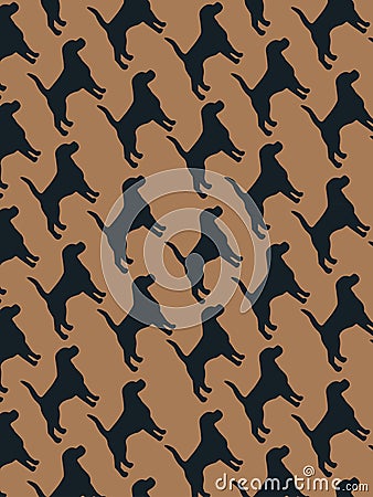 Dog pattern Vector Illustration