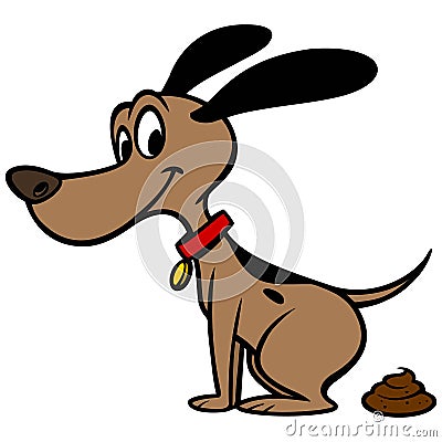 Dog Poop Vector Illustration