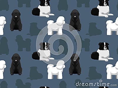 Dog Wallpaper 35 Vector Illustration