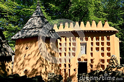 Dogan architecture (Mali) Stock Photo