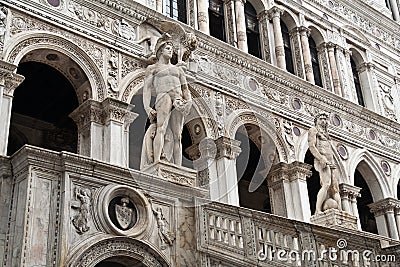 The Doge Palace Venice Stock Photo