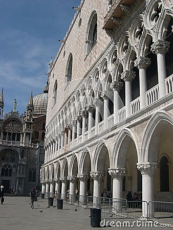 Doge Palace in Venice Stock Photo
