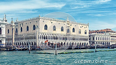 Doge`s Palace in Venice, Italy Stock Photo