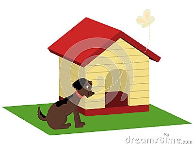 dog puppy Cartoon Illustration