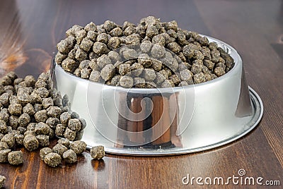 Dogs food Stock Photo