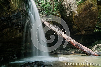 Dogslaughter Falls, Corbin Kentucky Daniel Boone National Forest Stock Photo