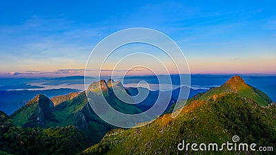 Doi Chiang Dao, Doi Luang Chiang Stock Photo