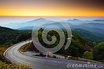 Doi Inthanon national park Stock Photo