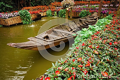 Doi tung royal garden Stock Photo