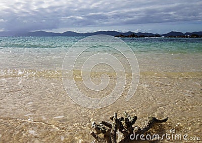 Doini Island, Papua New Guinea. Stock Photo