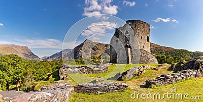 Dolbadarn Castle ruins, Gwnedd, Wales Stock Photo