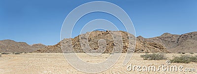 dolerite rocks at Naukluftberge mountain range, near Sesriem, Namibia Stock Photo