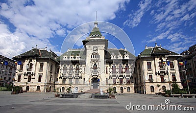 Dolj County Prefecture in Craiova. Stock Photo