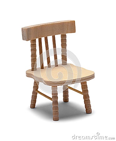 Doll Chair Stock Photo