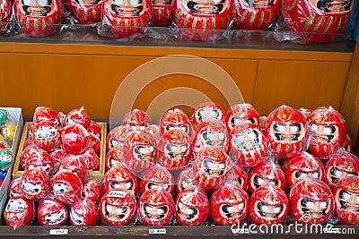 Doll shop at Fushimi Inari-taisha shrine Editorial Stock Photo