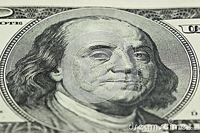 100 dollar bill images Stock Photo