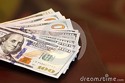 Dollar bills Stock Photo