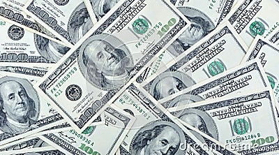 Dollar close up background Stock Photo