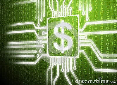 Dollar symbol Stock Photo