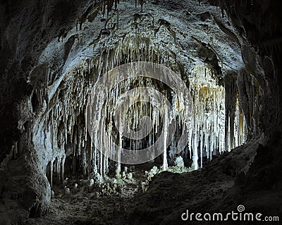 The Dollhouse - Carlsbad Caverns Stock Photo