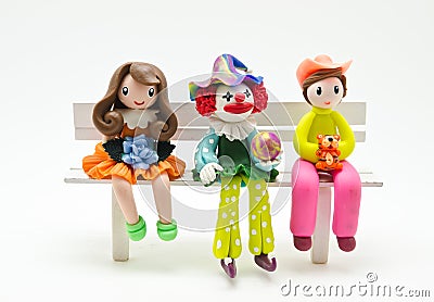 Dolls Soap molding Stock Photo