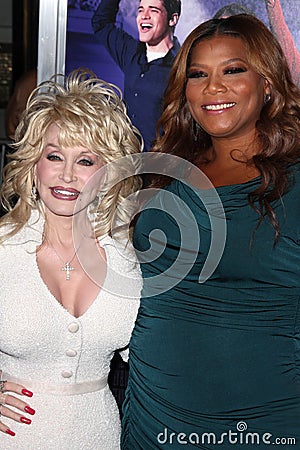 Dolly Parton, Queen Latifah Editorial Stock Photo