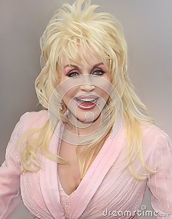 Dolly Parton at the 2009 Tony Awards Editorial Stock Photo